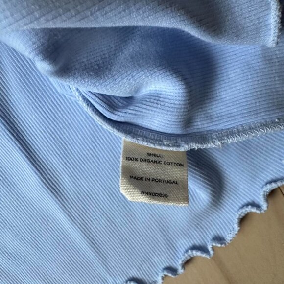 Tularosa Cropped Cardigan – Periwinkle Blue, Frilly Hem, NWT - Picture 7 of 8